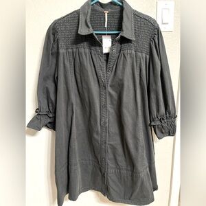 Free People Vanessa Denim Tunic